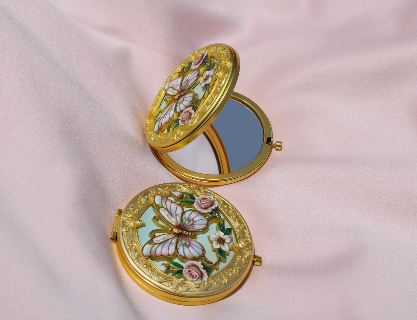 Celestine Bloom Mirror