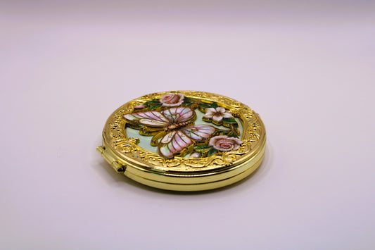 Celestine Bloom Mirror – Shiny Gold Limited Edition